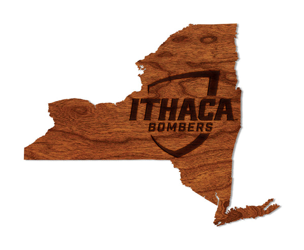 Ithaca College Wall Hanging Shield on State