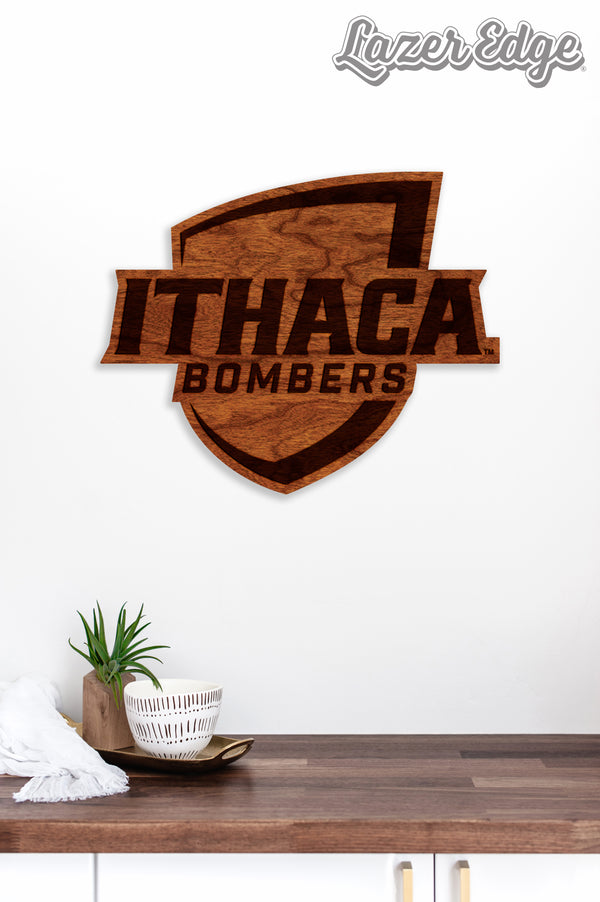 Ithaca College Wall Hanging Ithaca Bombers Logo