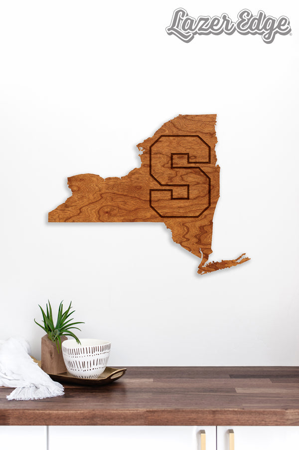 Syracuse, University of Wall Hanging Block S on State