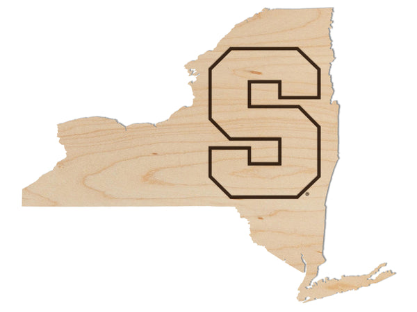 Syracuse, University of Wall Hanging Block S on State