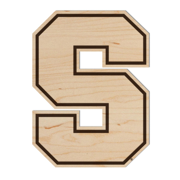 Syracuse, University of Wall Hanging Block S Logo