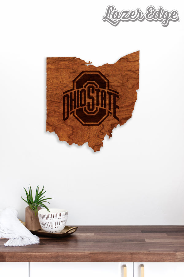 Ohio State Wall Hanging Block O on State