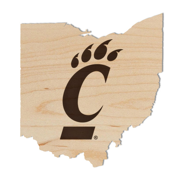 Cincinnati Wall Hanging Bearcat C on State