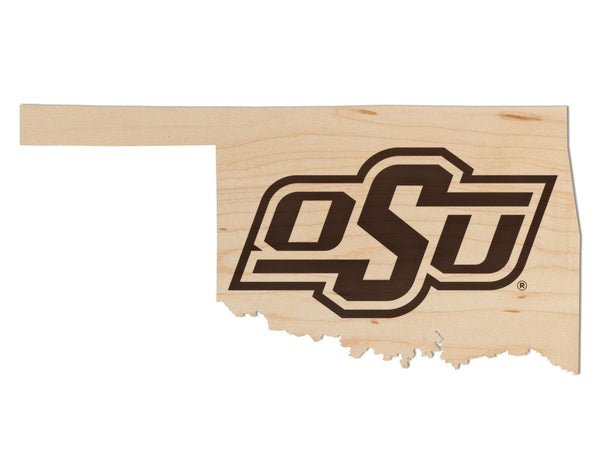 Oklahoma State University Wall Hanging OSU on State