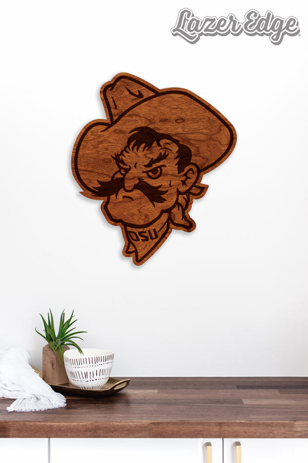 Oklahoma State University Wall Hanging Pistol Pete