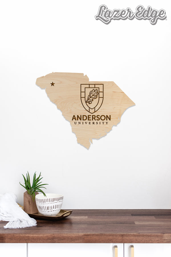 Anderson Wall Hanging Emblem on State