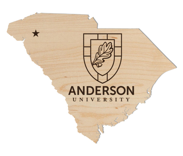 Anderson Wall Hanging Emblem on State