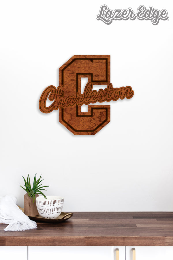 College of Charleston Wall Hanging Charleston C Logo