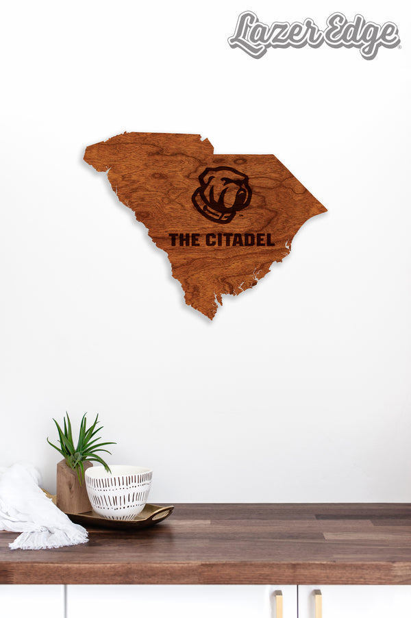 Citadel Wall Hanging Bulldog on State