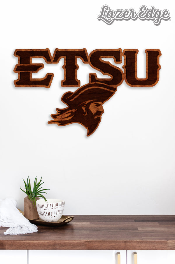 ETSU Wall Hanging East Tennessee State Buccaneer