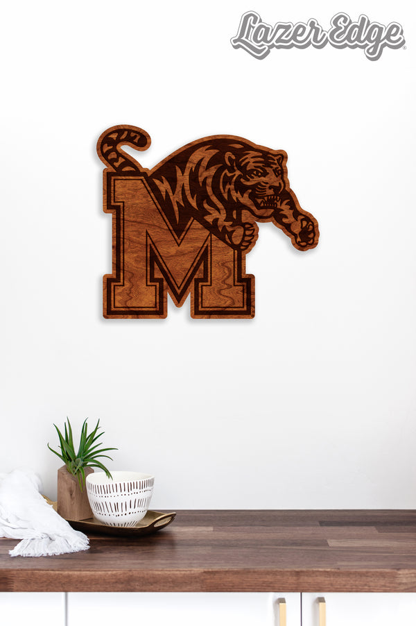 Memphis, Univerisity of Wall Hanging Block M