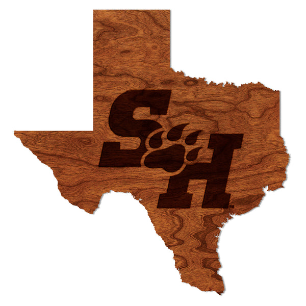 Sam Houston State Wall Hanging SHSU on State