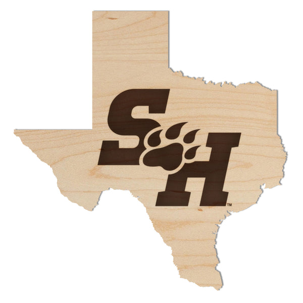 Sam Houston State Wall Hanging SHSU on State