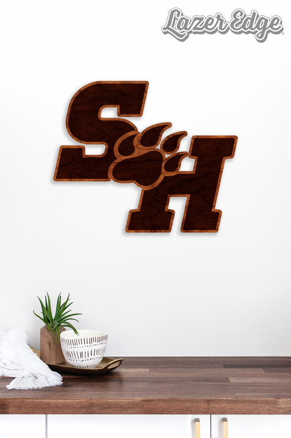 Sam Houston State Wall Hanging SHSU Paw