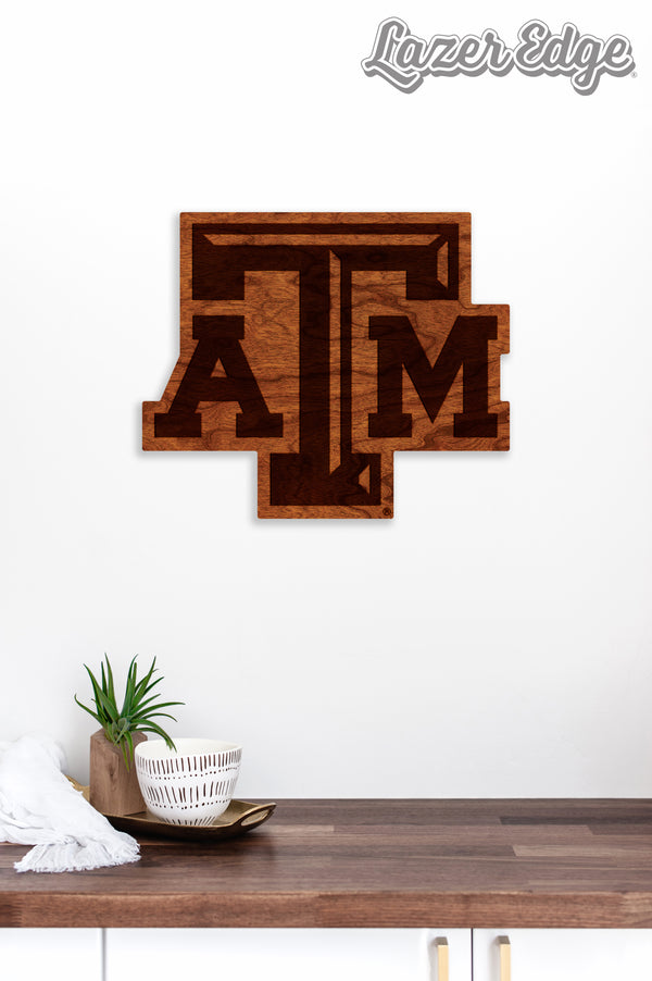 Texas A&M Wall Hanging Block TAM