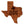 Load image into Gallery viewer, Texas State Wall Hanging State Bobcat on State Outline
