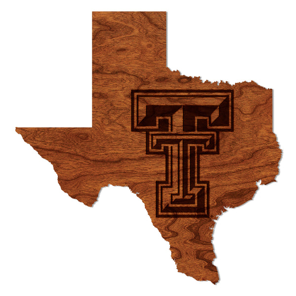 Texas Tech Wall Hanging TT on State