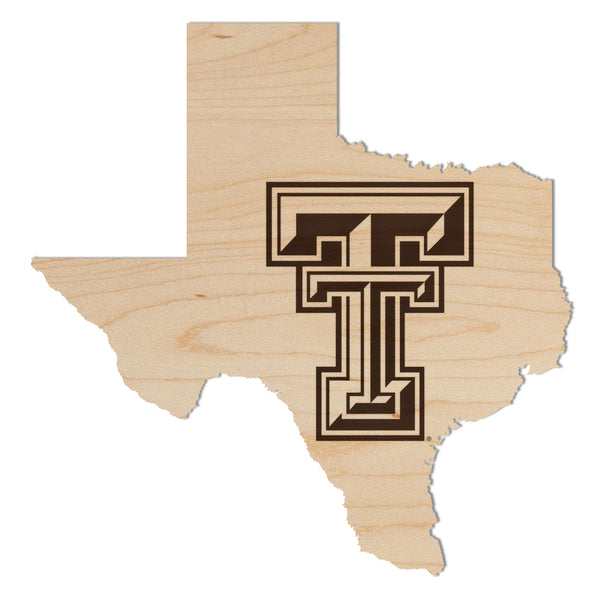 Texas Tech Wall Hanging TT on State