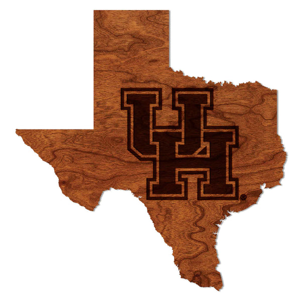 Houston Wall Hanging Filled Block UH on State