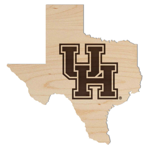 Houston Wall Hanging Filled Block UH on State