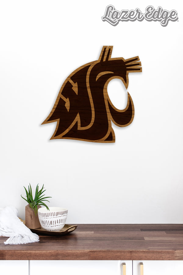 Washington State University Wall Hanging WSU Cougar Head