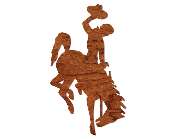 Wyoming Wall Hanging Bucking Horse Standard