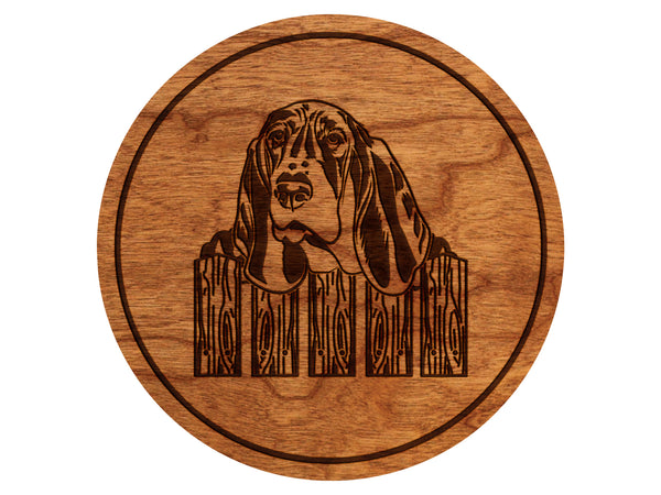 Dog Coaster Bassett Hound