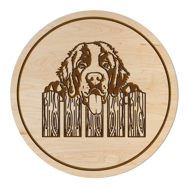 Dog Coaster Saint Bernard