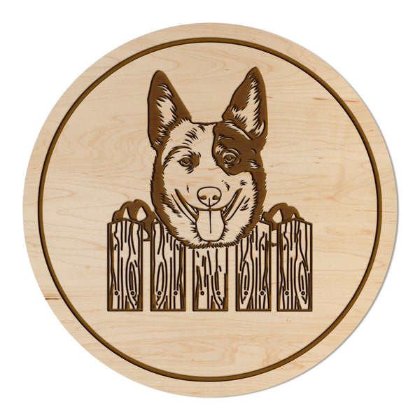 Dog Coaster Blue Heeler