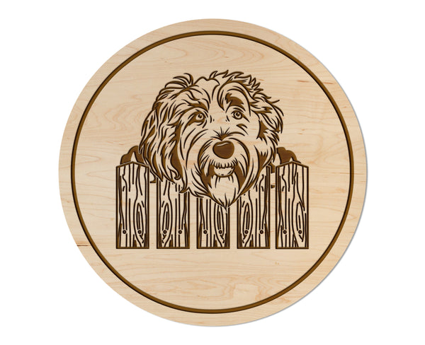 Dog Coaster Labradoddle