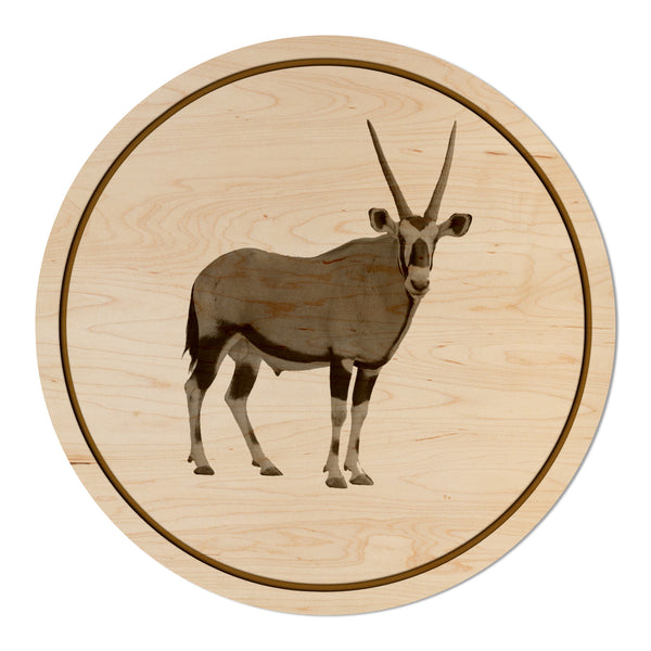 African Animals Coaster Gemsbok