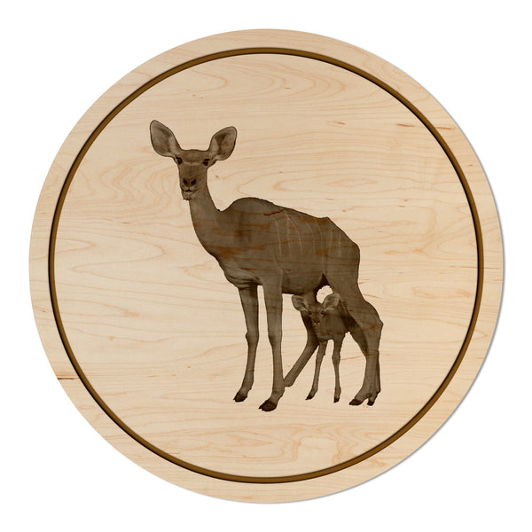 African Animals Coaster Kudu