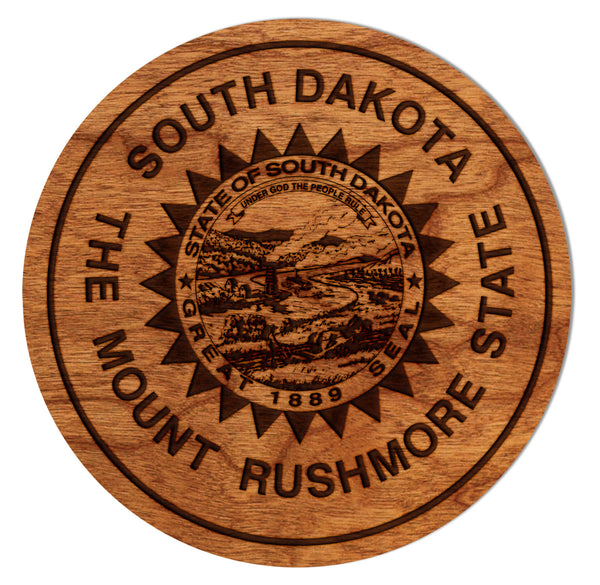 State Flag Coaster South Dakota