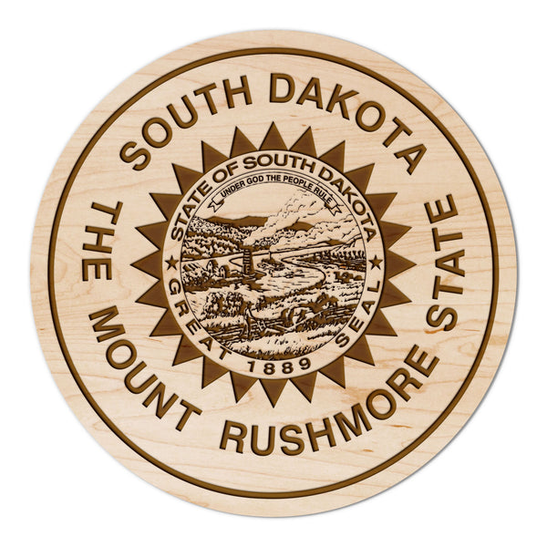 State Flag Coaster South Dakota