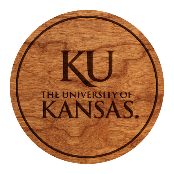 Kansas University Coaster KU Kansas