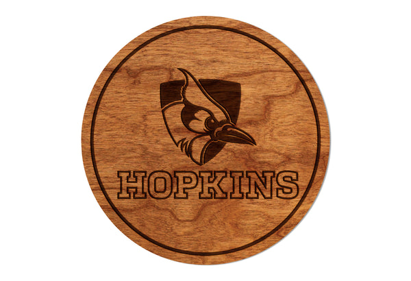 Johns Hopkins Coaster Shield with Hopkins