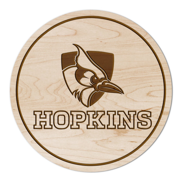 Johns Hopkins Coaster Shield with Hopkins