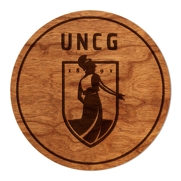 UNC Greensboro Coaster Emblem