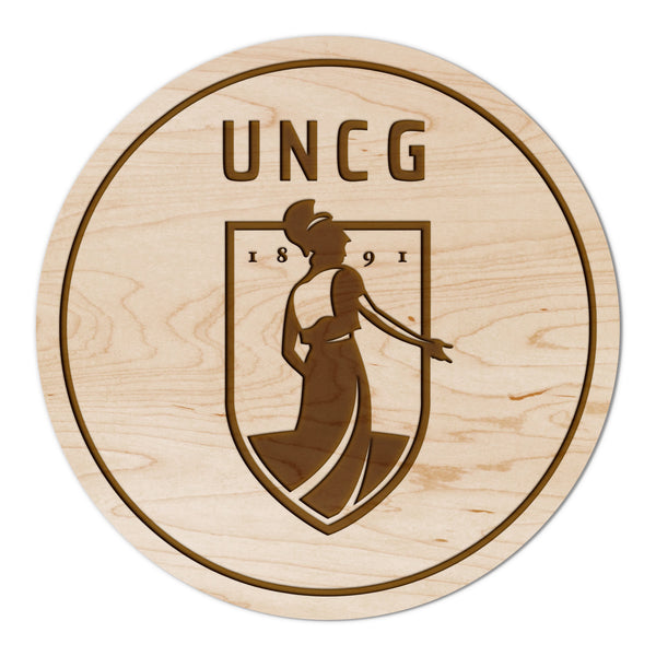 UNC Greensboro Coaster Emblem