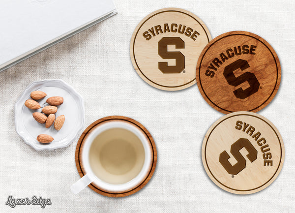 Syracuse, University of Coaster Block S and Name