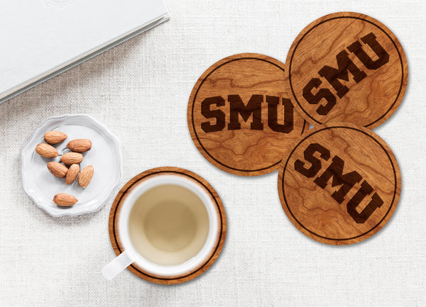 SMU (Southern Methodist University) Coaster SMU