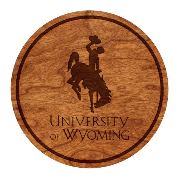 Wyoming Coaster Bucking Horse