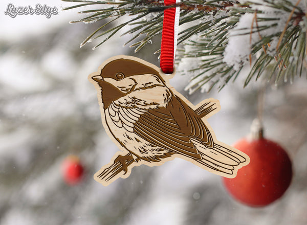 Bird Ornament Chickadee