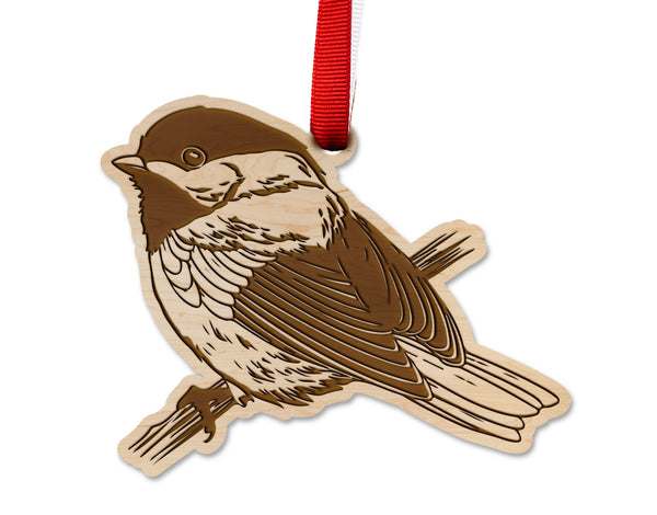 Bird Ornament Chickadee