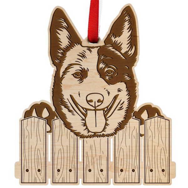 Dog Ornament Blue Heeler