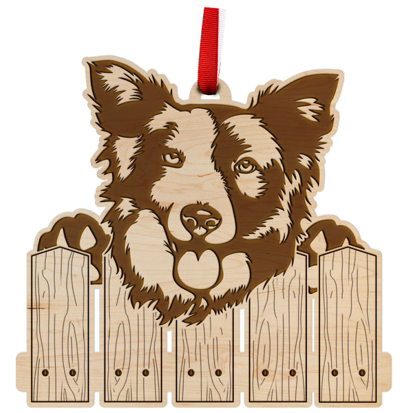 Dog Ornament Border Collie