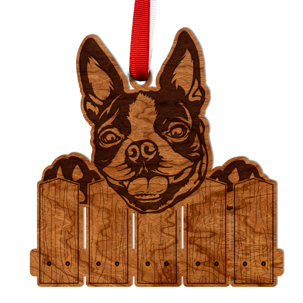 Dog Ornament Boston Terrier