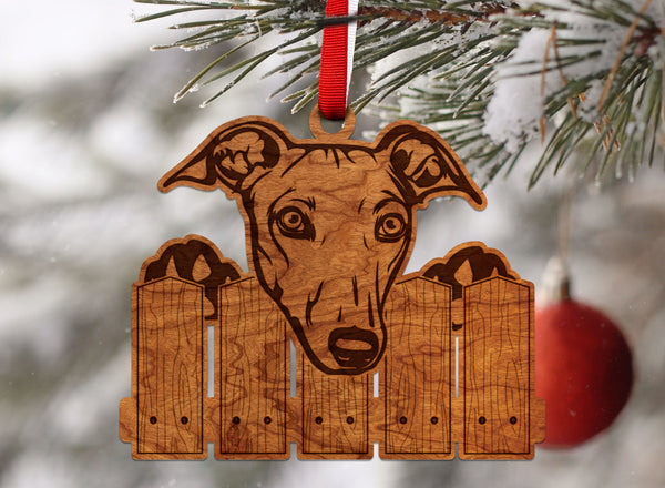 Dog Ornament Greyhound