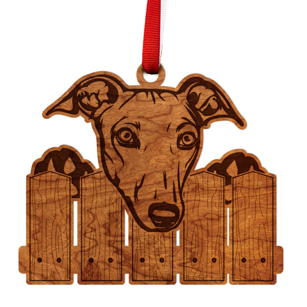 Dog Ornament Greyhound