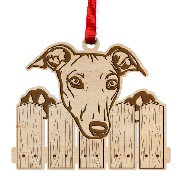 Dog Ornament Greyhound